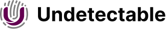 Undetectable logo